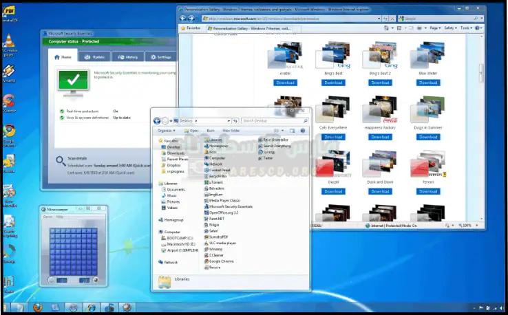 تحميل ويندوز Windows 7 نسخة أصلية ISO كامل مفعل مجاناً