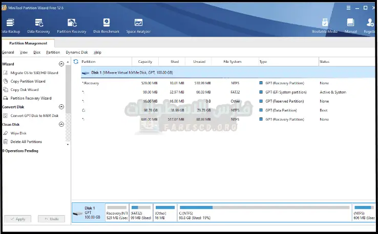 تحميل برامج تقسيم الهارد​ ديسك 2025 وشرح طريقة التقسيم بالصور