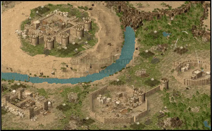 تحميل لعبة صلاح الدين للكمبيوتر Stronghold 1 & 2 & 3 مجانًا
