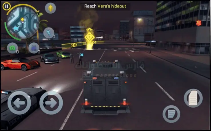 تحميل لعبة Gangstar Vegas مهكرة اخر اصدار APK للأندرويد 2026